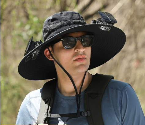 Cool Breeze Solar Fan Hat