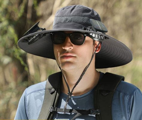 Cool Breeze Solar Fan Hat
