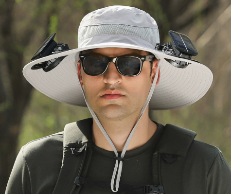 Cool Breeze Solar Fan Hat