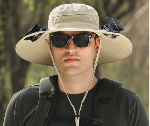 Cool Breeze Solar Fan Hat
