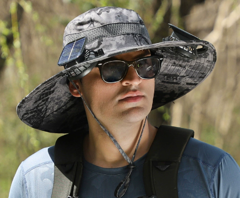 Cool Breeze Solar Fan Hat